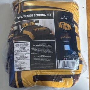 Wyoming Cowboys Modern Take‎ comforter Set full/Queen Size